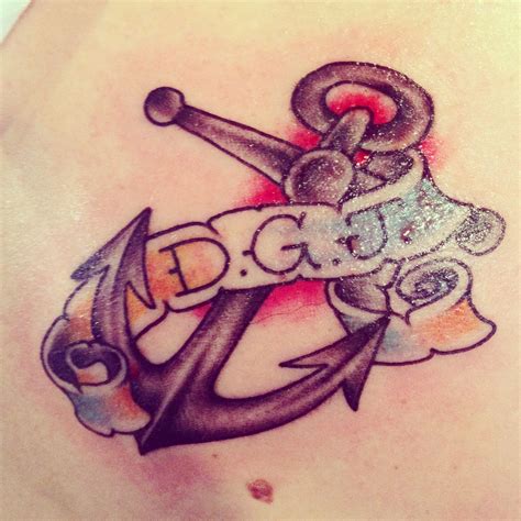 The compass because i'm not quite sure where i'm going. My new anchor tattoo, my son got an anchor too. Based on ...