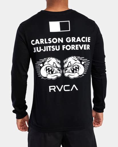 Carlson Gracie Forever Long Sleeve T Shirt For Men Rvca