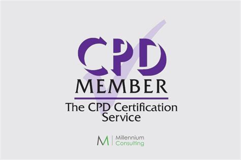 Were Now Registered Providers With The Cpd Certification Service