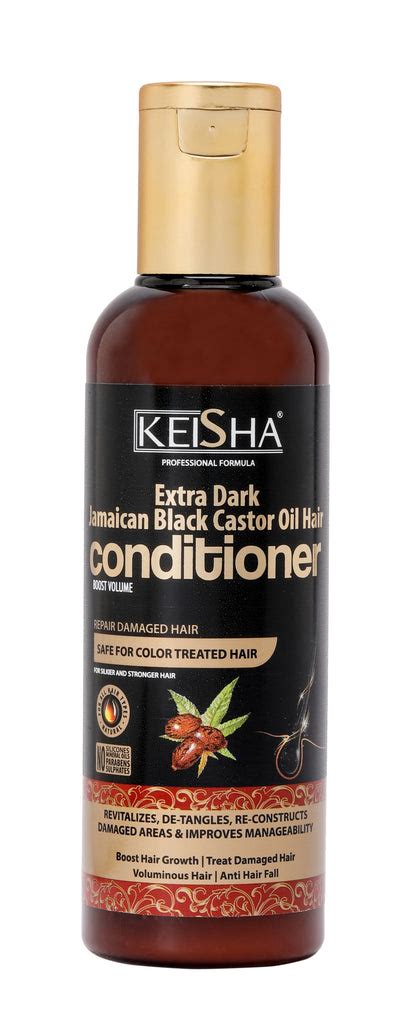 Keisha Professional Extra Dark Jamaican Black Castor Hair Oil Hair Conditioner Skin Lightening