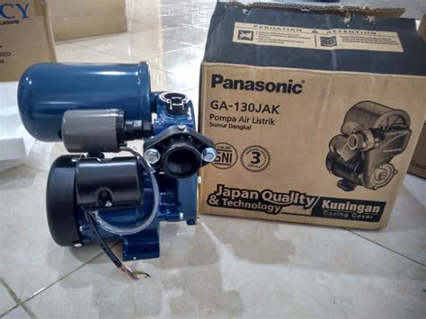 Pompa booster pendorong tekanan air. Jual PANASONIC GA-130 JAK Pompa Air Otomatis Sumur Dangkal ...