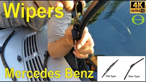 How To Install New Wipers On Your Mercedes Benz Car New Type Wipers