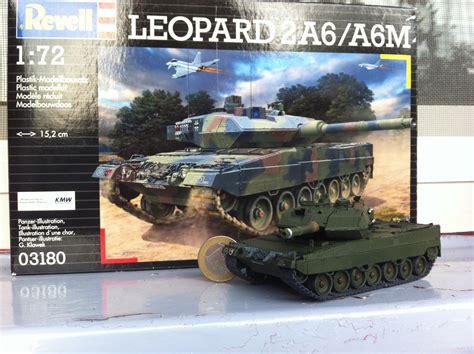 Revell Leopard 2a6 Tank Model 172