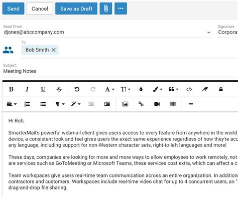 A Windows Mail Server Webmail Client As Powerful As Outlook