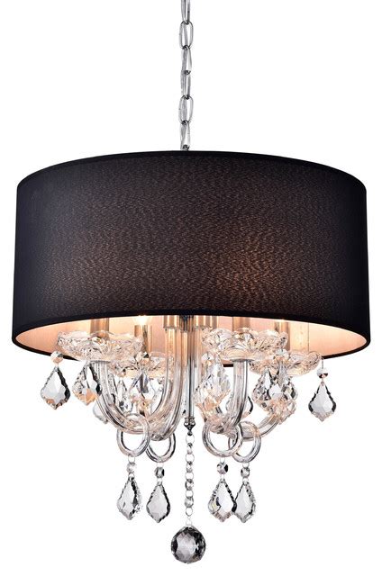 Anona Light Black Drum Chandelier Chandeliers By The First Lighting