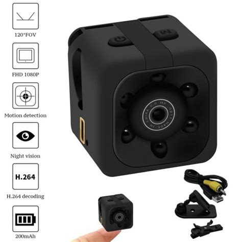 Sq11 Mini Camera Hd 1080p Sensor Night Vision Spy Dvr Mic Camera Sport