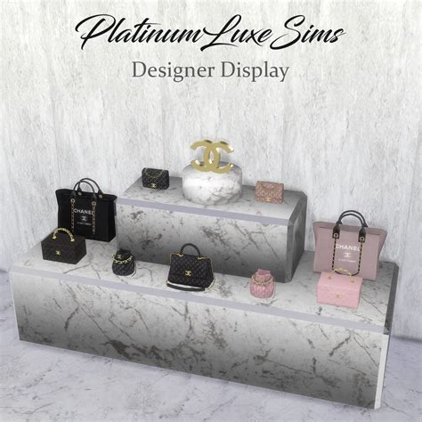 Platinumluxesims — Designer Display • 3 Brands 6 Swatches With