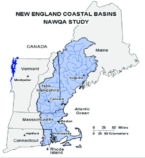 New England Coast Map Zoning Map