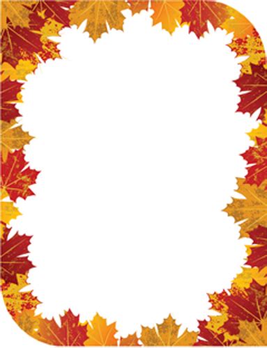 images   autumn printable stationery