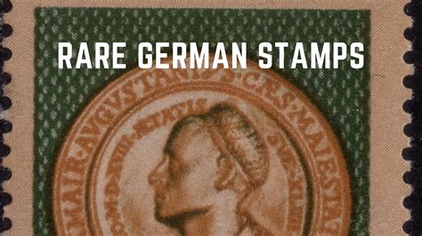 Rare German Stamps Most Valuable Stamps From Germany Youtube