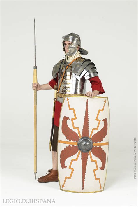 Legionary Of Legio Ix Hispana Древний рим Римские солдаты Римская