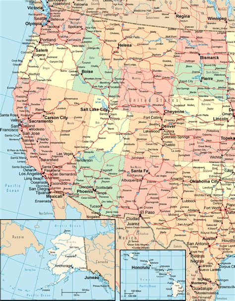 Map Of Usa Western States Map Of Europe Vrogue Co