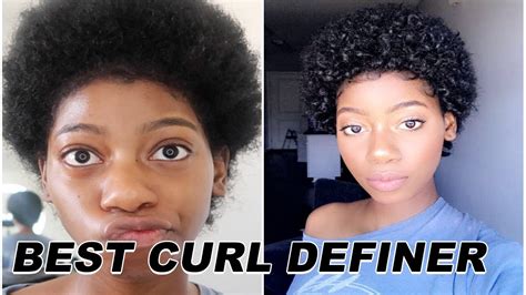 How To Define Curls With Two Productscurly Hair Routine Youtube