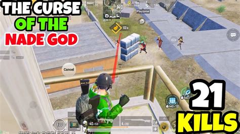 My Nade Got Cursed By Playing With Nade God 😱 21kills Pubgmobile