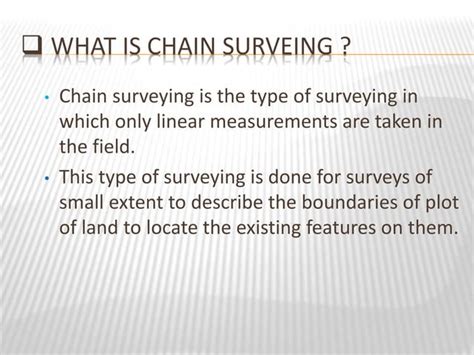 Chain Surveying1 Ppt