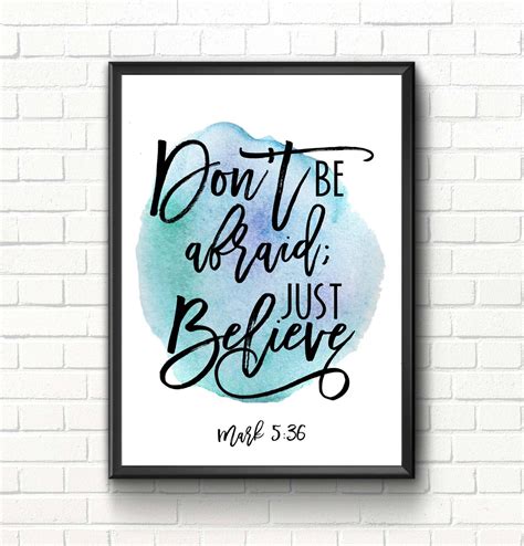 Wall Art Bible Verse Prints Decor Scripture Art Quotes