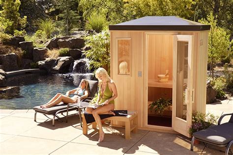A finlandia outdoor sauna is available in sizes ranging from 4' x 4' to 8' x 12' (exterior dimensions), and anywhere in between in ½ ft. Finlandia Outdoor Sauna Review | Saunaville.com