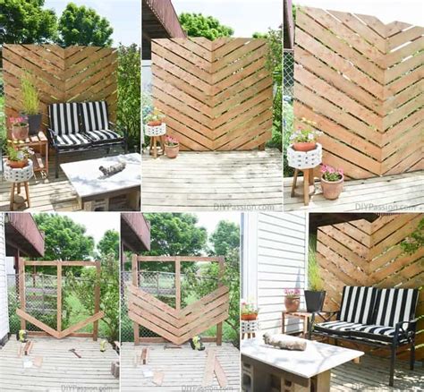 Three panel outdoor privacy screen designs. DIY Outdoor Privacy Screen Ideas - Liquid Image