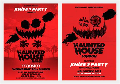 knife party haunted house portfolio of christopher haines