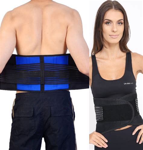 Buy Fitmad Adjustable Neoprene Double Pull Lumbar Support Lower Back