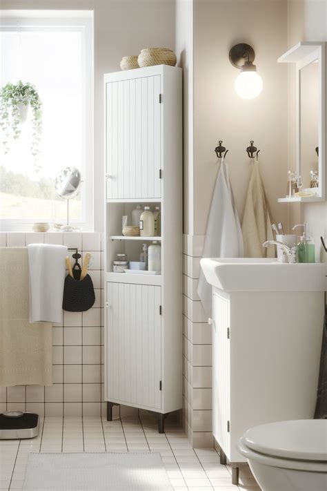 Ikea 101.356.59 marius hocker in schwarz stapelbar (45cm). Ikea Schrank Badezimmer