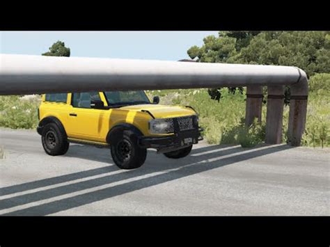 Vehicles Vs Low Pipes Compilation Beamng Drive Youtube