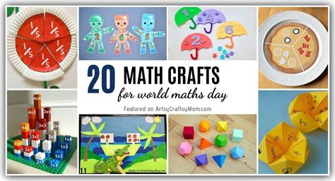 20 Enjoyable Math Crafts And Activities For World Maths Day