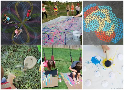 Outdoor Art Projects For Kids I Heart Arts N Crafts
