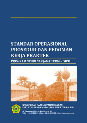 Standar Operasional Prosedur Dan Pedoman Pdf Document 90312 Hot Sex