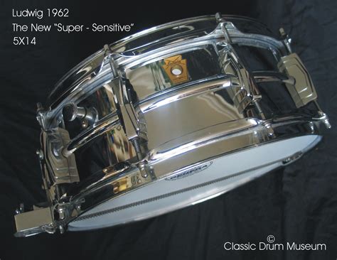 Ludwig Super Sensitive 1962 Chrome Drum For Sale Nick Hopkin Drums