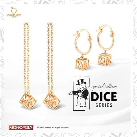 Jual Anting Sandra Dewi Gold Monopolly Collections Ea220831 Shopee Indonesia