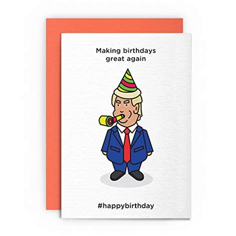 Buy Birthday Card Funny Donald Trump Husband Wife Boyfriend Girlfriend