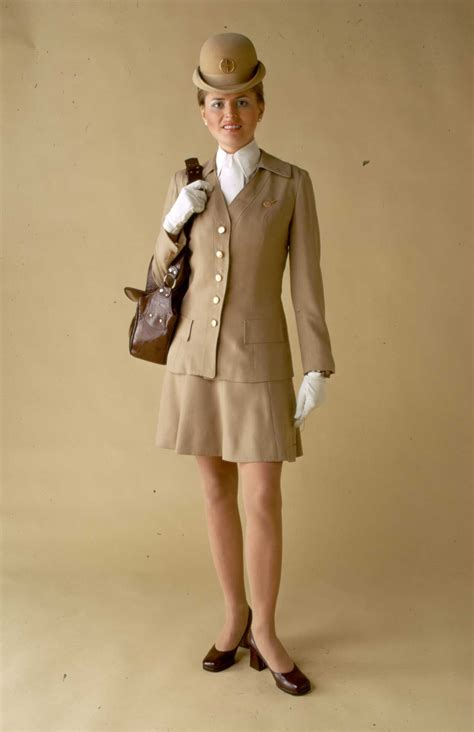 Beautiful Flight Attendant Uniforms Around The World From The S Vintage News Daily