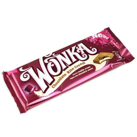 Wonka Bar Chocolate Nice Cream 100g Nice Cream Chocolate Creme