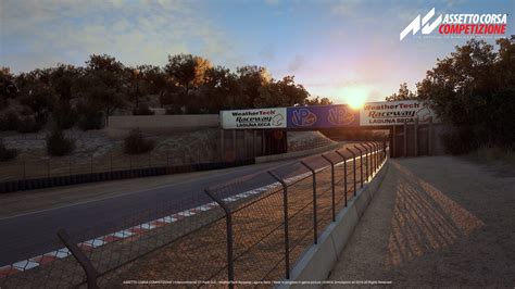 Assetto Corsa Competizione Laguna Seca Arrive Dans Le Jeu