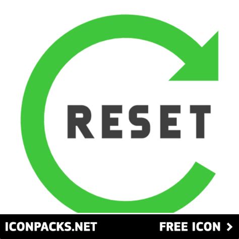 Free Reset Svg Png Icon Symbol Download Image
