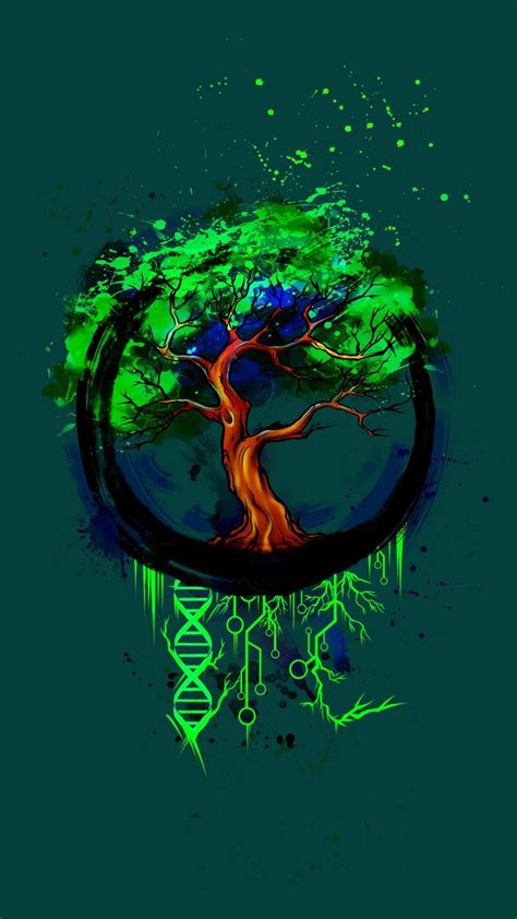 Tree Of Life Art Wallpaper Arts And Crafts Wallpaper