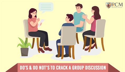 Dos And Do Nots To Crack A Group Discussion