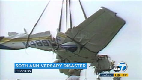 30th Anniversary Of Cerritos Plane Crash Marked By Solemn Memorial