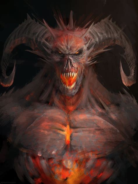 Artstation Demon Antonio J Manzanedo Demon Art Evil Art Evil Demons