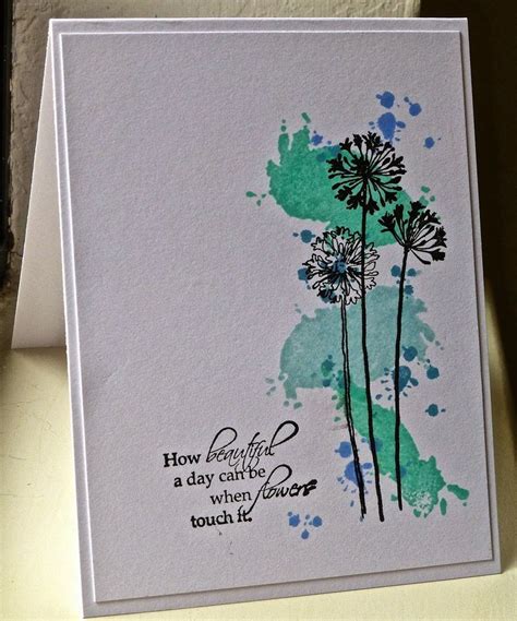 Paint over your text and watch it magically appear! 25+ best ideas about Watercolor Cards on Pinterest | Easy ...