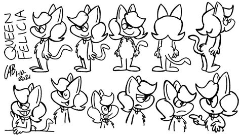 Ref Sheet Queen Felicia By Bakertoons On Deviantart