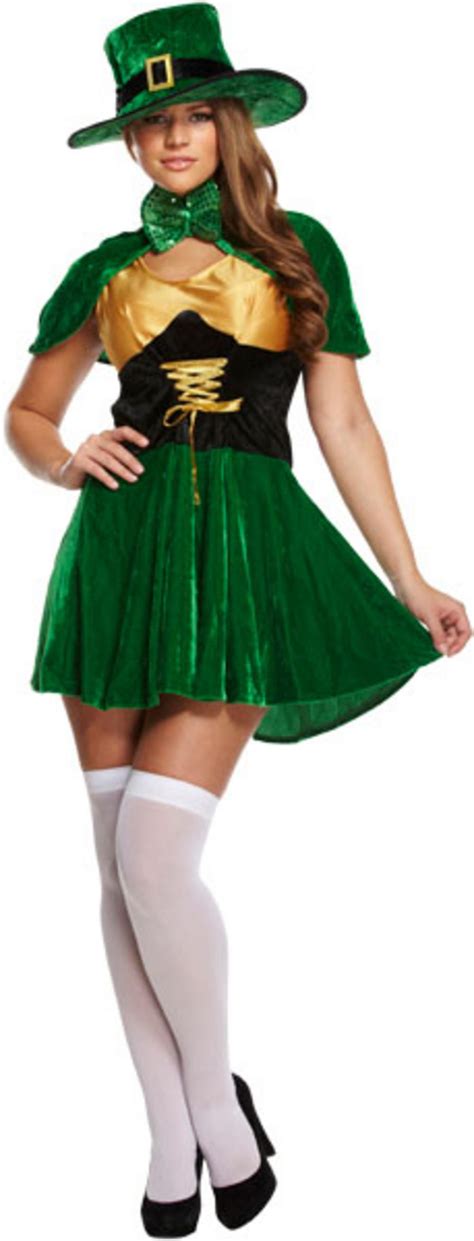 Sexy Leprechaun St Patricks Day Costume All Ladies Costumes Mega Fancy Dress