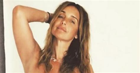 Louise Redknapp Unleashes Killer Curves As She Slips In To Skintight Swimsuit Daily Star