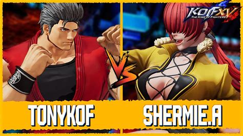 Kof Xv Tonykof Shermie Benimaru Ryo Vs Asesina Shermie Leona