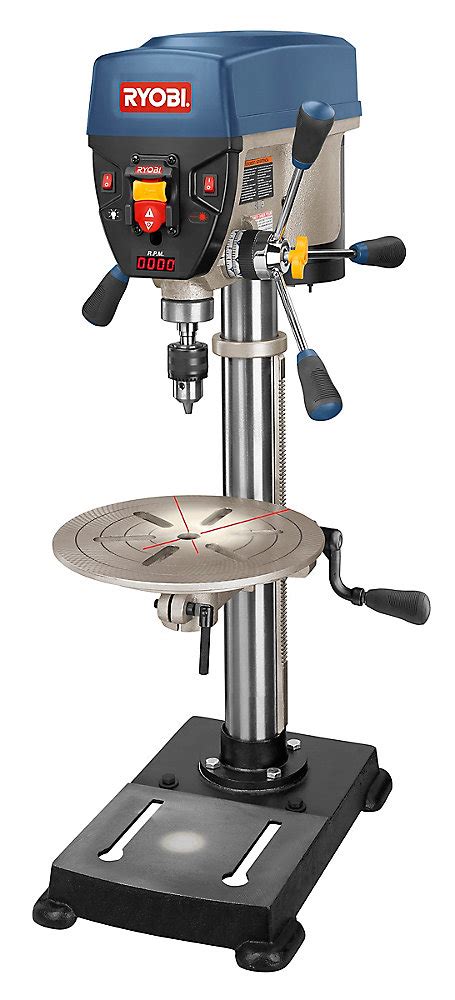 Ryobi 12 Inch Drill Press With Exactline Laser The Home Depot Canada