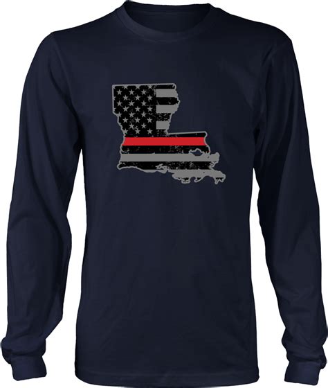 Download Louisiana Firefighter Thin Red Line Us And Them Tour T Shirt