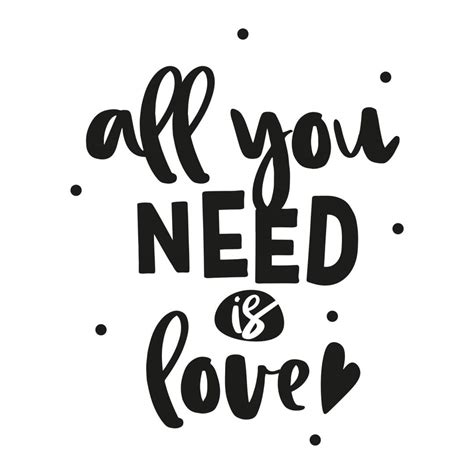 Adesivo Murale All You Need Is Love Wall Artit