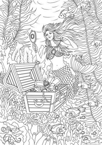 Simply click to download the design that you would like to color.when you are done, we'd love to see your finished work. Ocean Life - Treasure Chest | Mermaid coloring pages ...