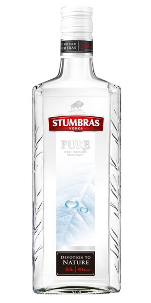 Водка Stumbras Vodka Pure 05л — купить в Киеве Bayaderaua